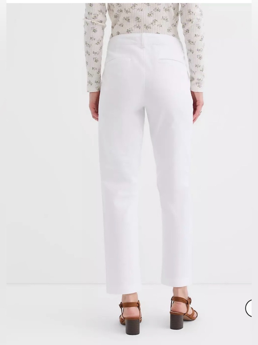 Loft white pants